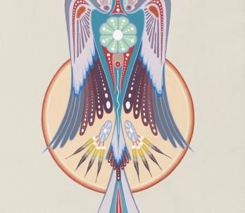 Peyote Bird / Woodrow Wilson Crumbo - Gilcrease Museum Online